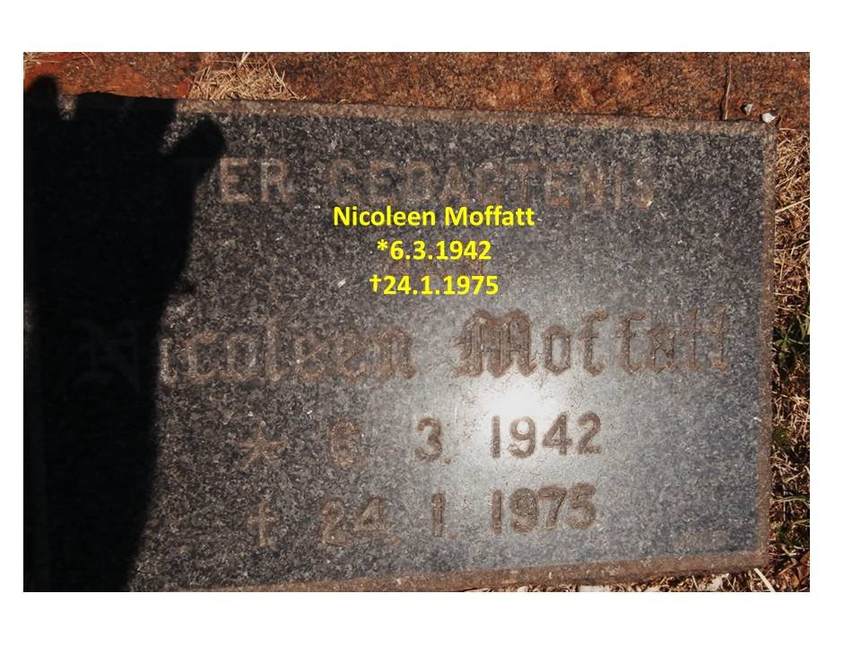 MOFFATT Nicoleen 1942-1973