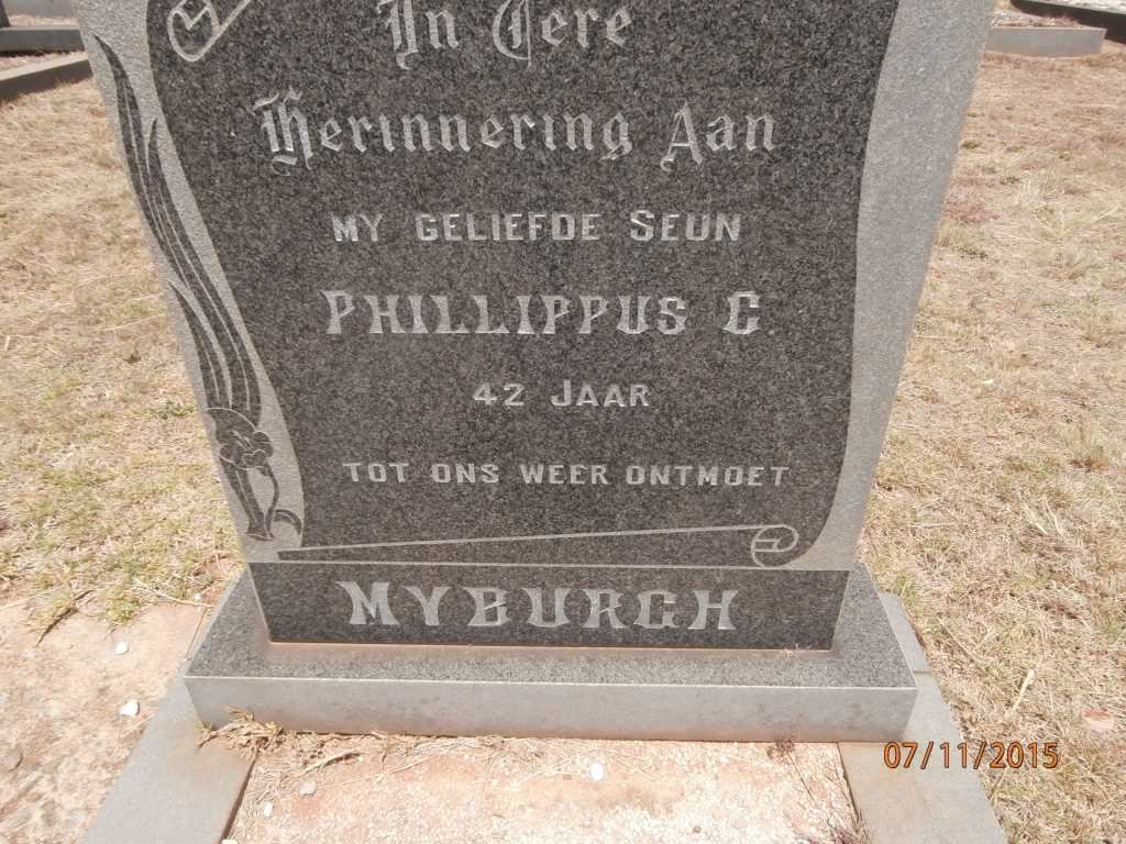 MYBURGH Phillippus C.
