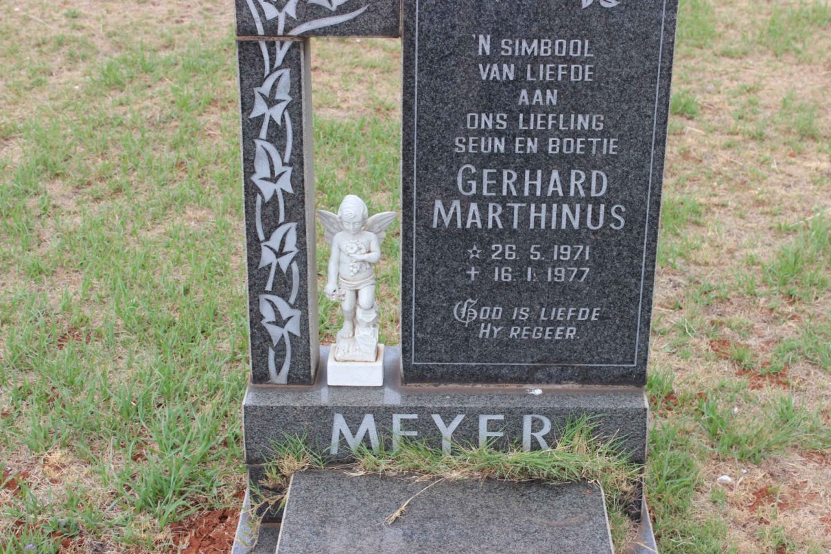 MEYER Gerhard Marthinus 1971-1977