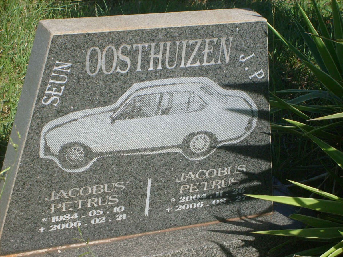 OOSTHUIZEN Jacobus Petrus 1984-2006 :: OOSTHUIZEN Jacobus Petrus 2004-2006
