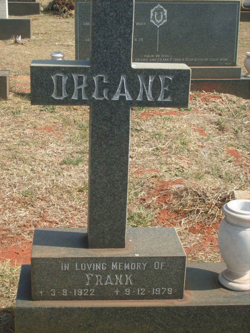 ORGANE Frank 1922-1979