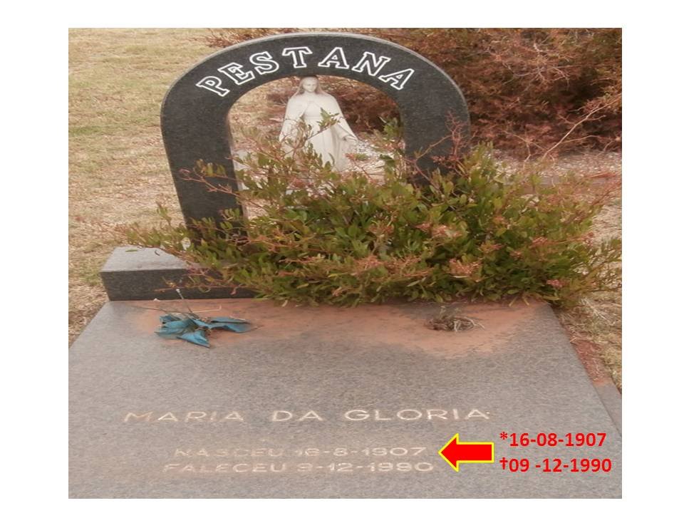 PESTANA Maria Da Gloria 1907-1990