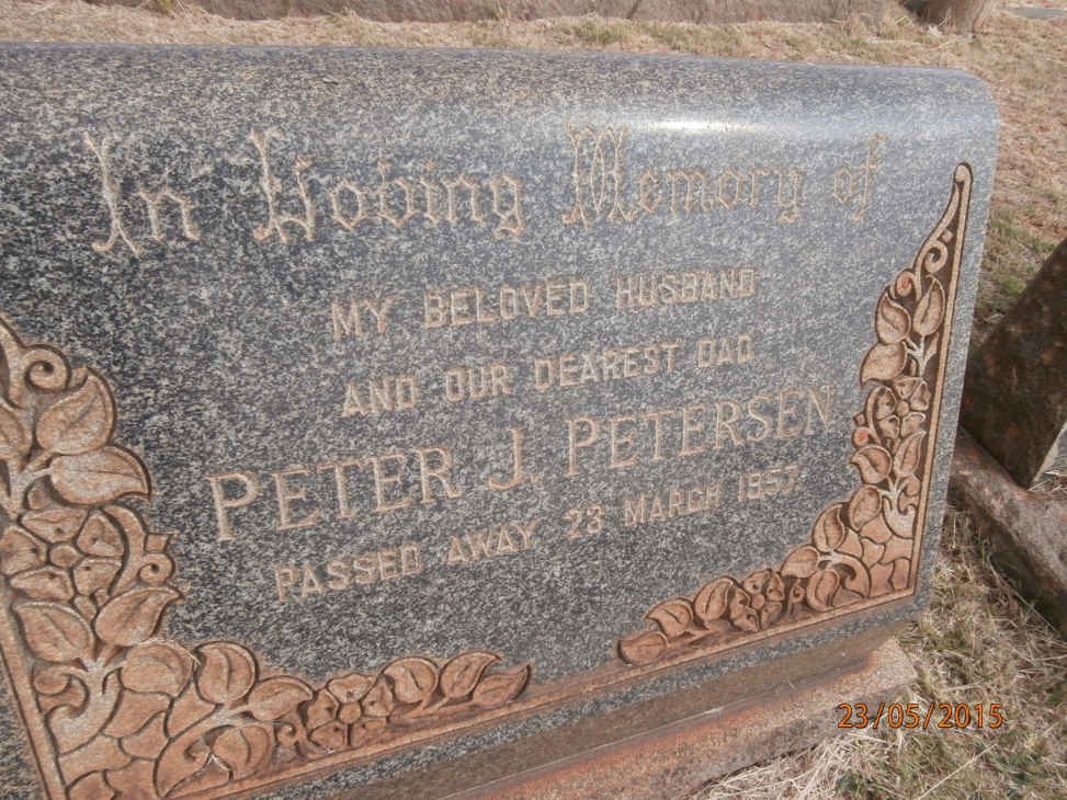 PETERSEN Peter J. -1957