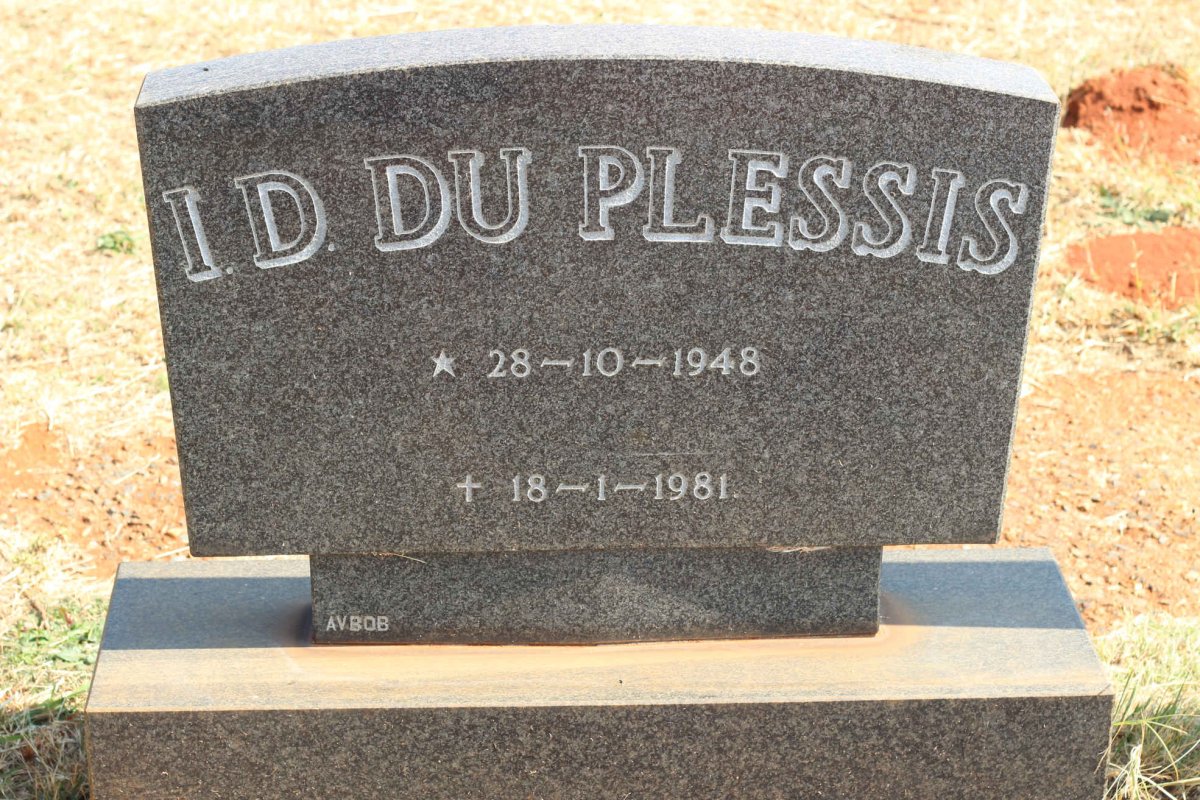 PLESSIS I.D., du 1948-1981