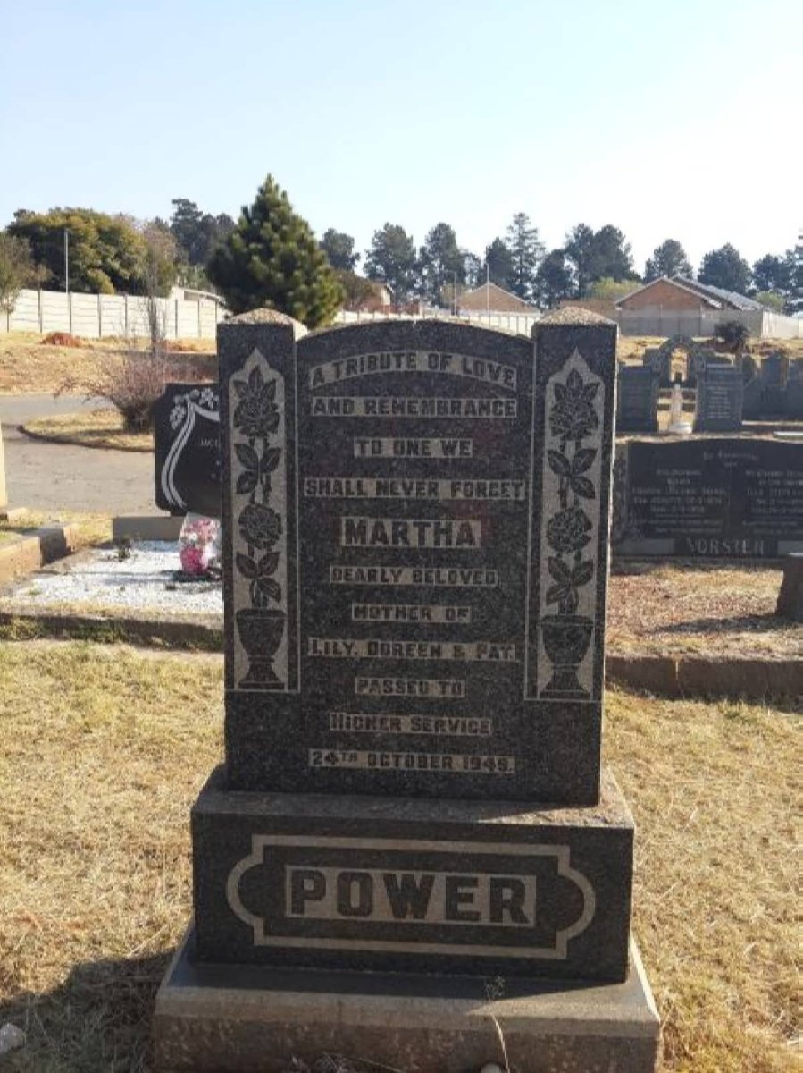 POWER Martha  -1948