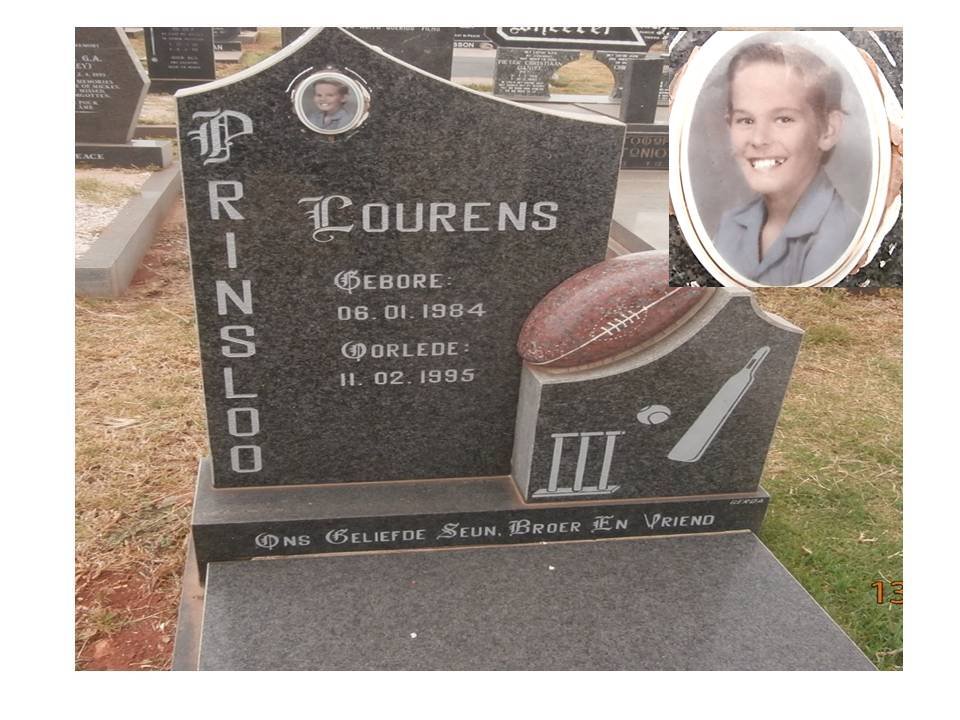 PRINSLOO Lourens 1984-1995