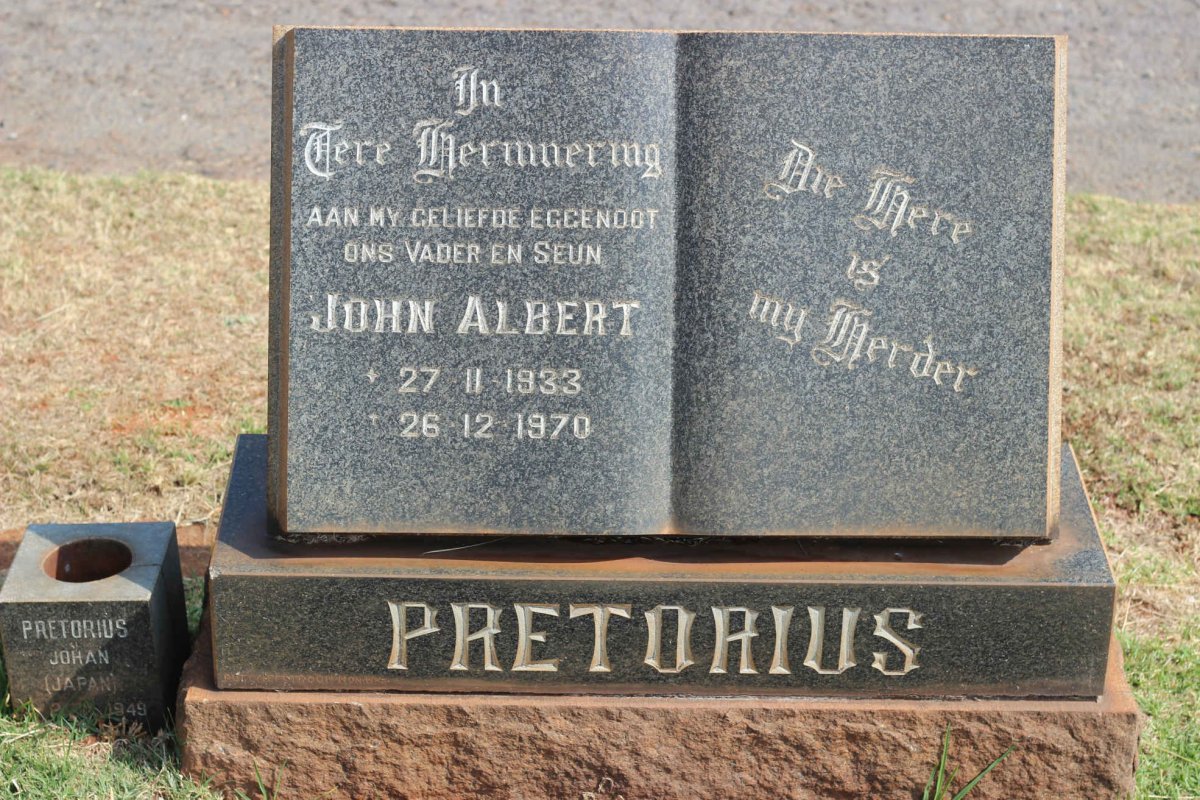 PRETORIUS John Albert 1933-1970