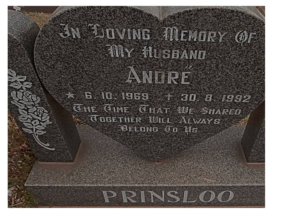 PRINSLOO André 1969-1992