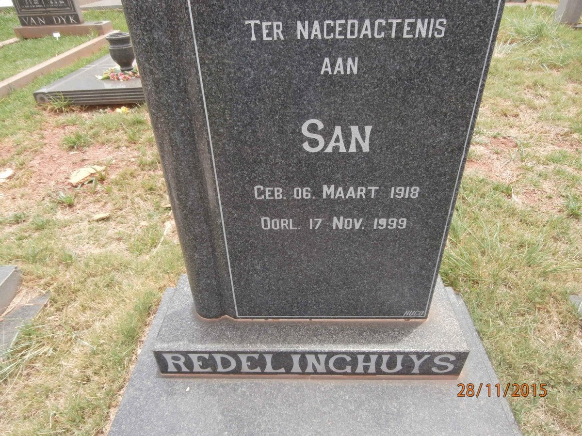 REDELINGHUYS San 1918-1999