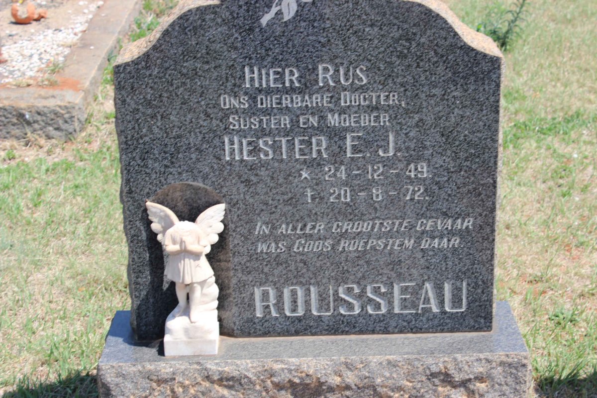 ROUSSEAU Hester E.J. 1949-1972