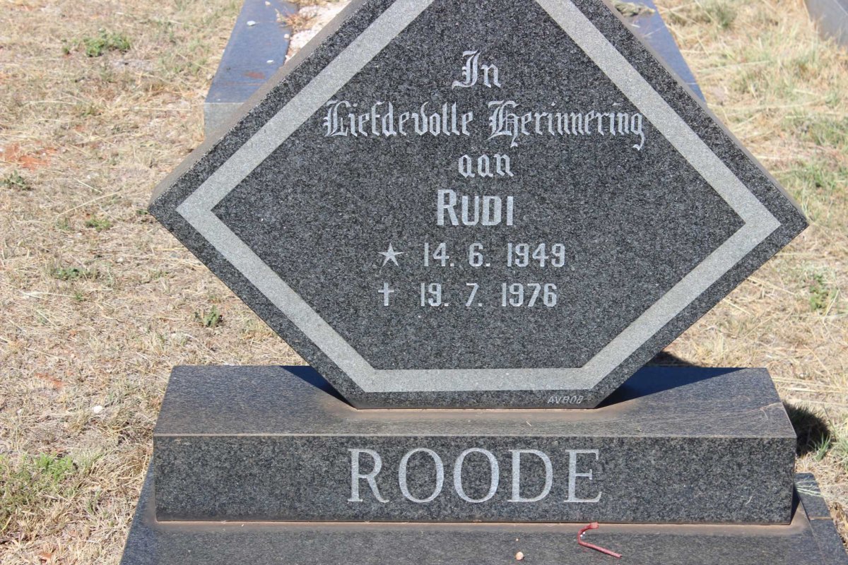 ROODE Rudi 1949-1976