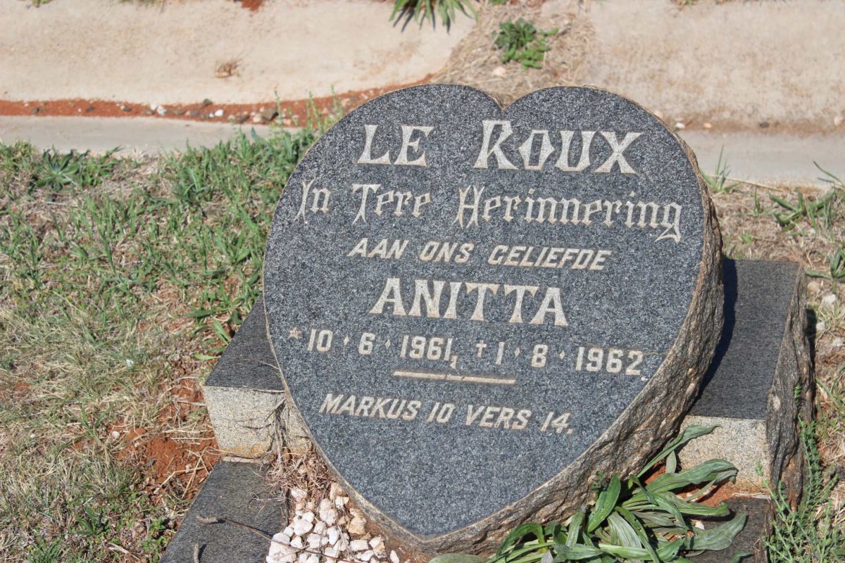 ROUX Anitta, le 1961-1962