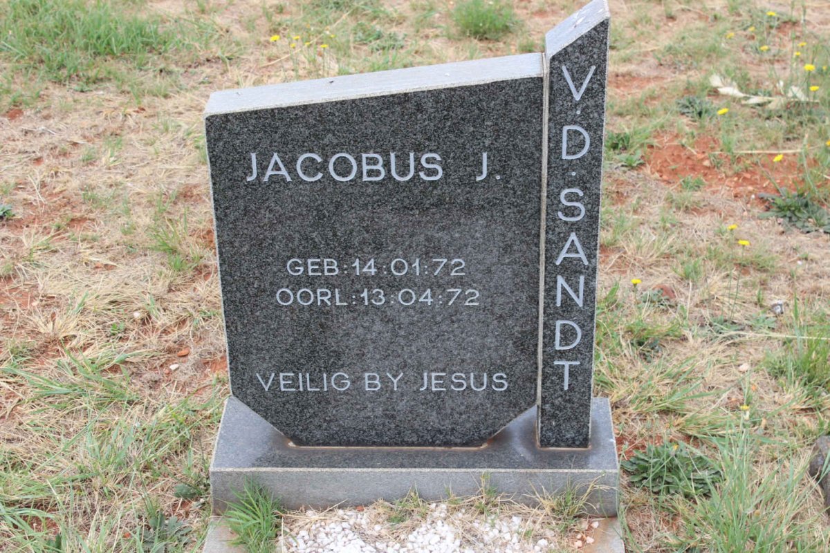 SANDT Jacobus J., v.d. 1972-1972