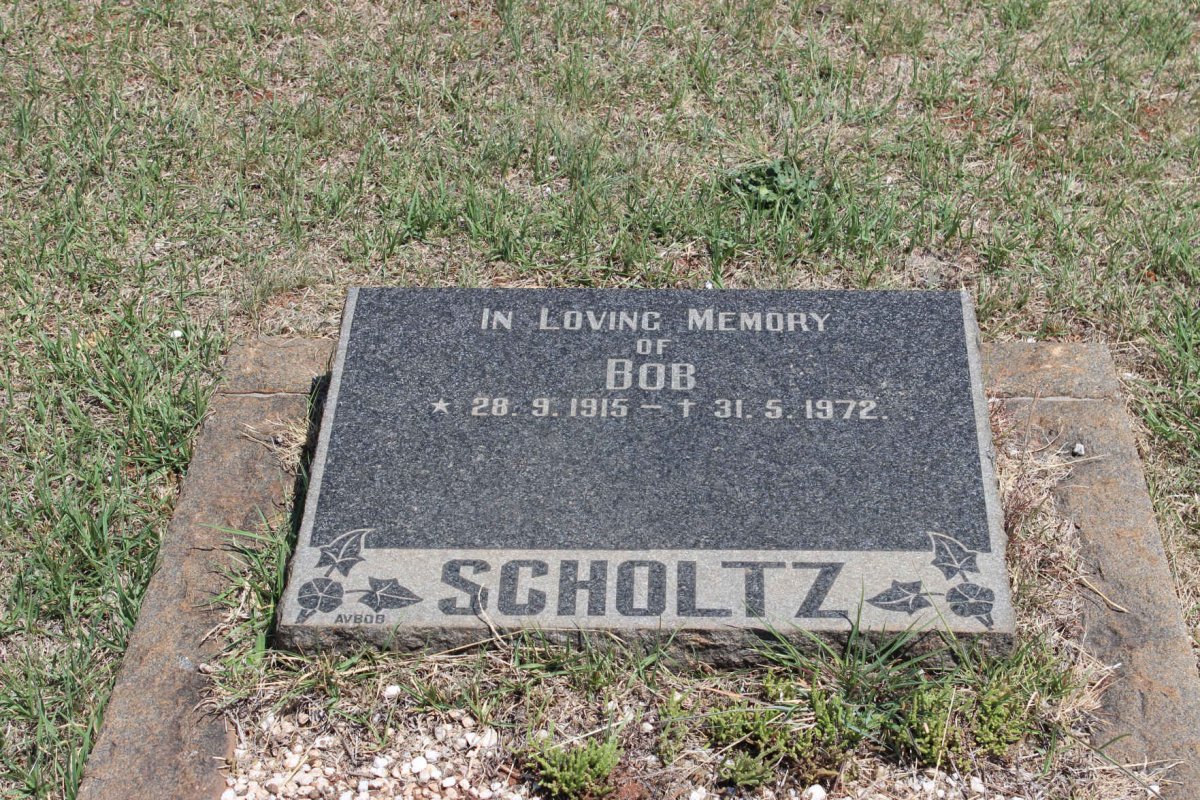 SCHOLTZ Bob 1915-1972