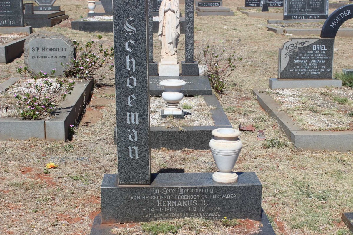 SCHOEMAN Hermanus C. 1918-1976