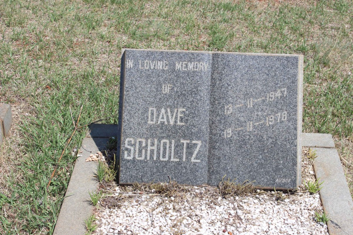 SCHOLTZ Dave 1947-1978