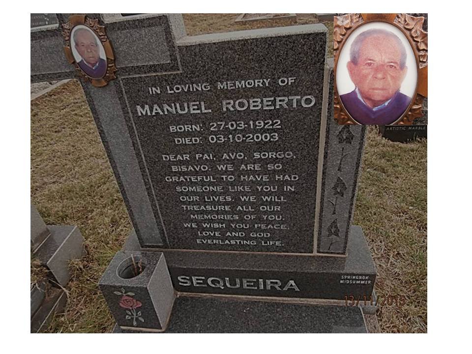 SEQUEIRA Manuel Roberto 1922-2003