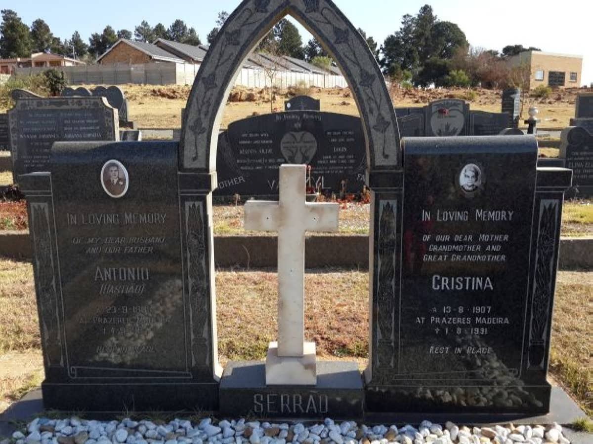 SERRÃO Antonio 18??-19?? &amp; Christina 1907-1991