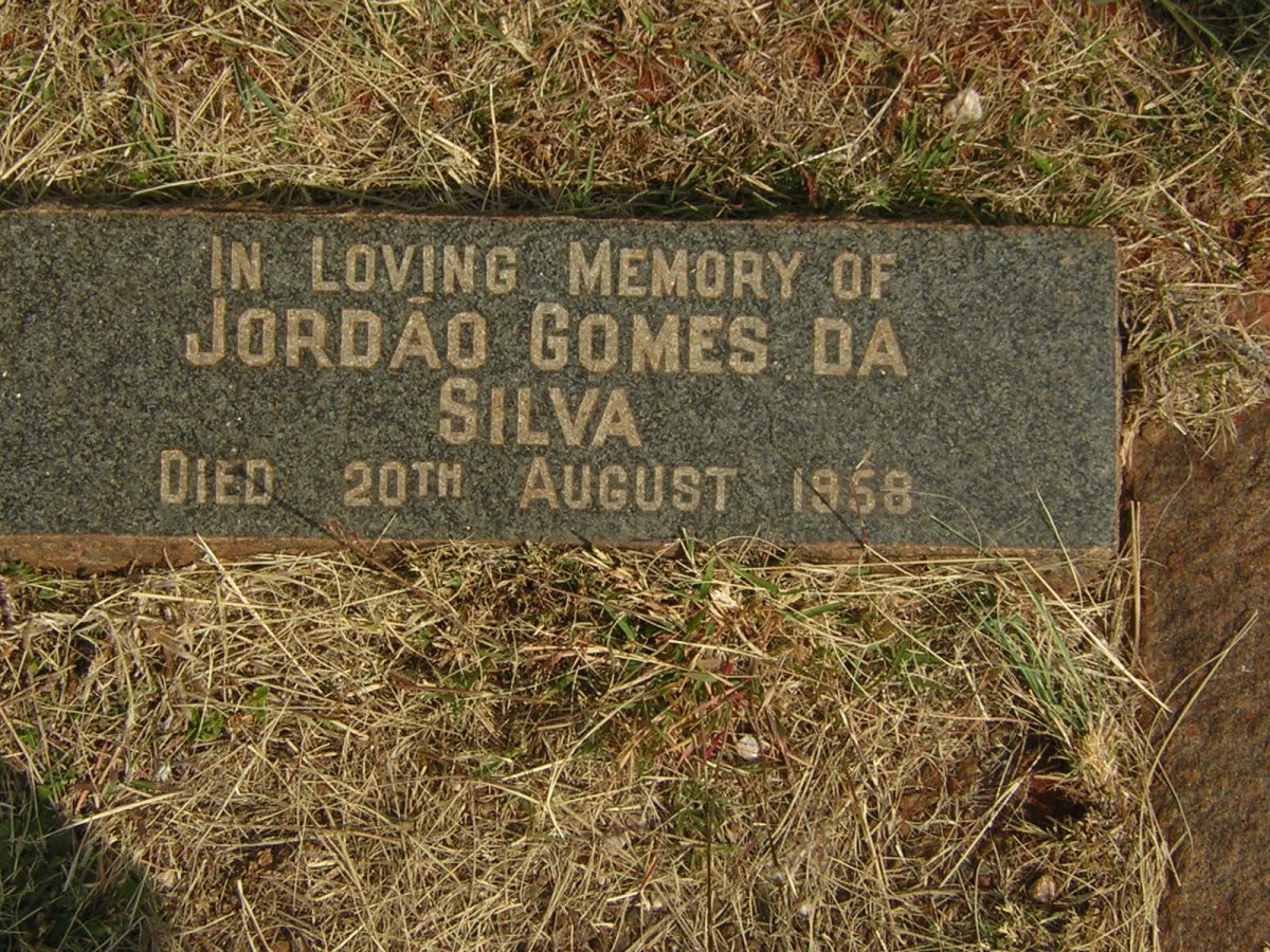 SILVA Jordão Gomes, da -1958