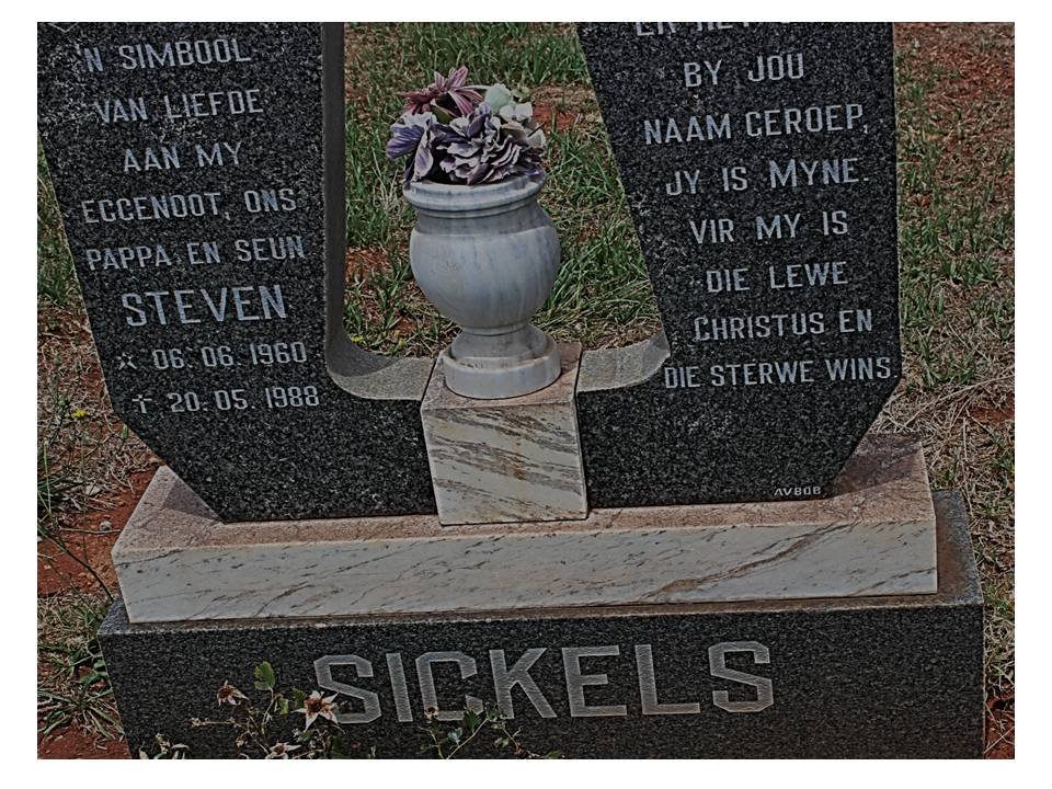 SICKELS Steven 1960-1988