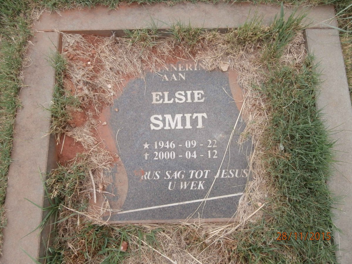 SMIT Elsie 1946-2000