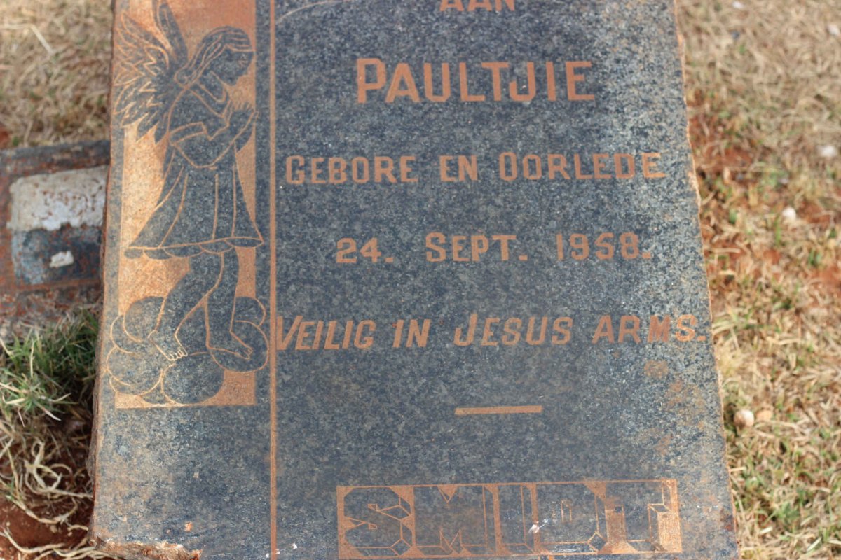 SMIDT Paultjie 1958-1958