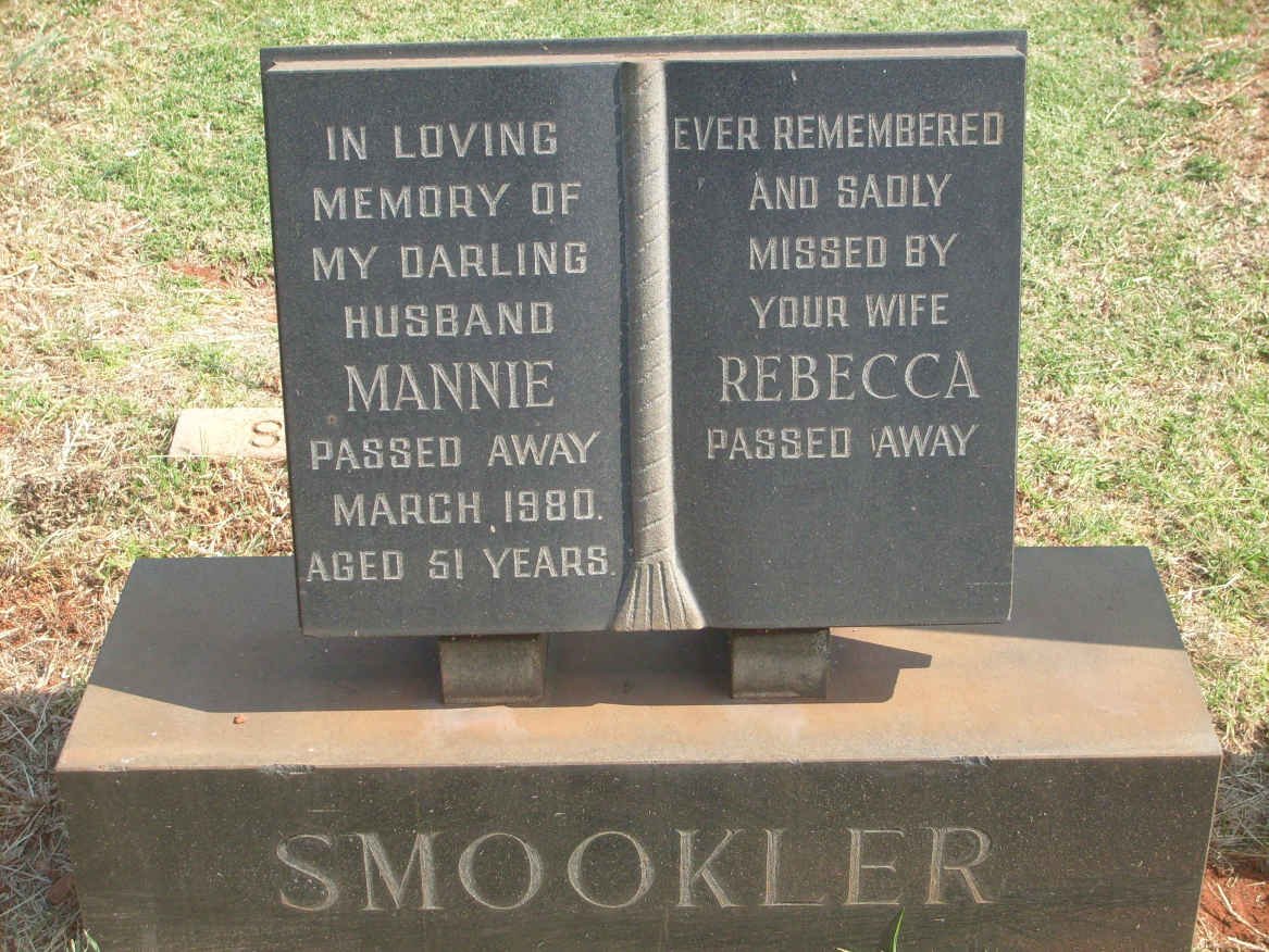 SMOOKLER Mannie -1980