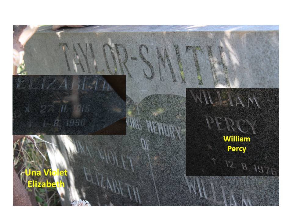 SMITH William Percy, Taylor -1976 &amp; Una Violet Elizabeth 1915-1990
