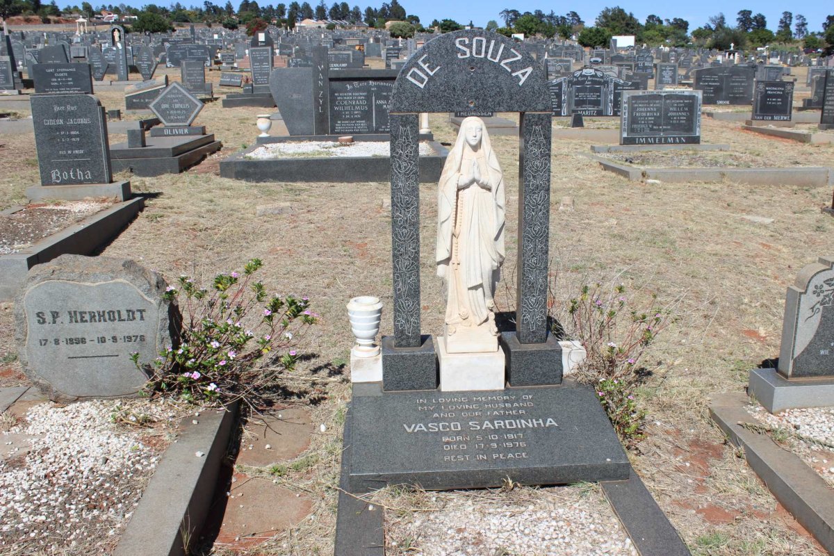 SOUZA Vasco Sardinha, de 1917-1976