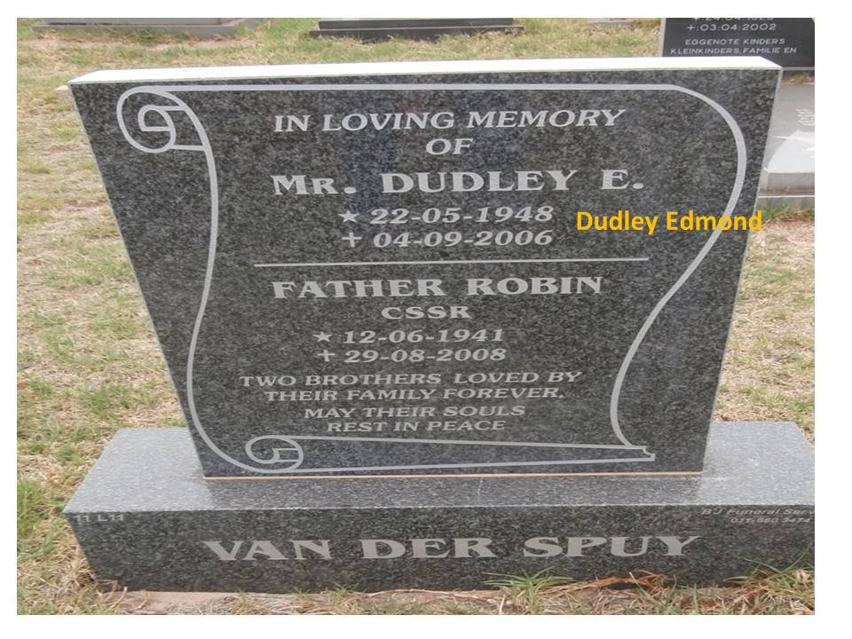 SPUY Robin, van der 1941-2008 :: SPUY Dudley E., van der 1948-2006
