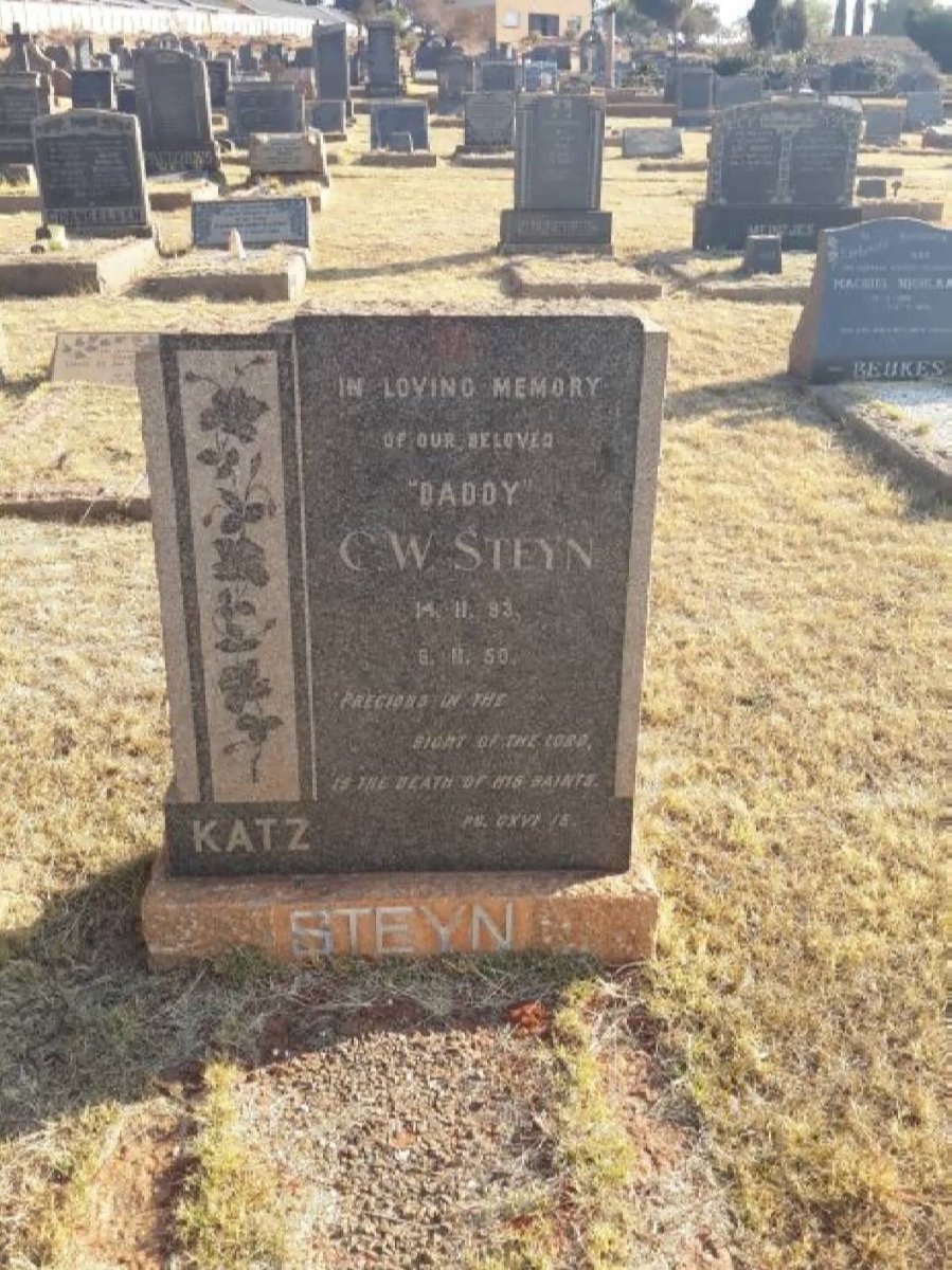 STEYN C.W. 1893-1950