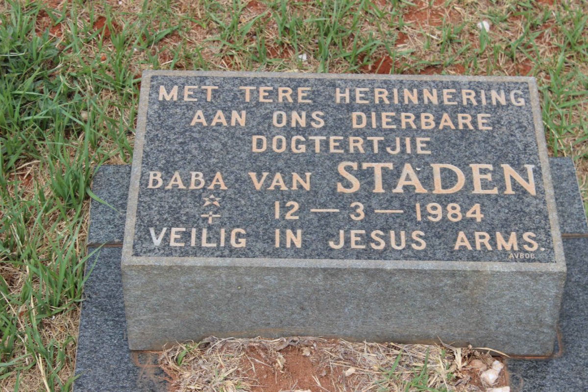 STADEN, van -1984