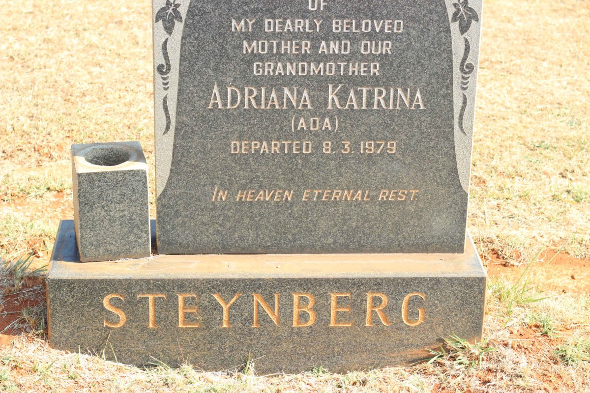 STEYNBERG Adriana Katrina -1979