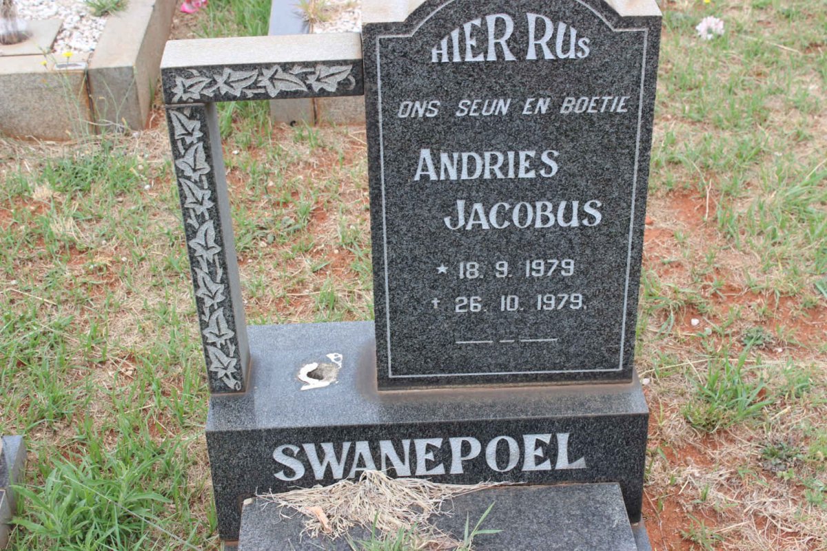 SWANEPOEL Andries Jacobus 1979-1979