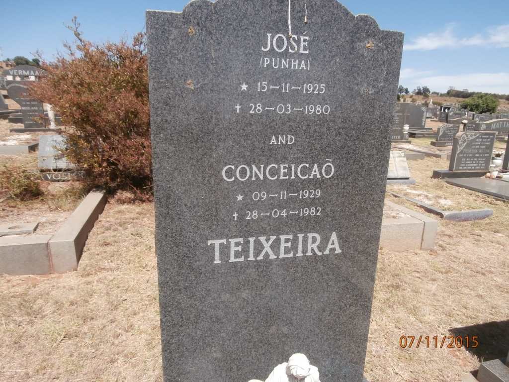 TEIXEIRA José 1925-1980 &amp; Conseicaõ 1929-1982