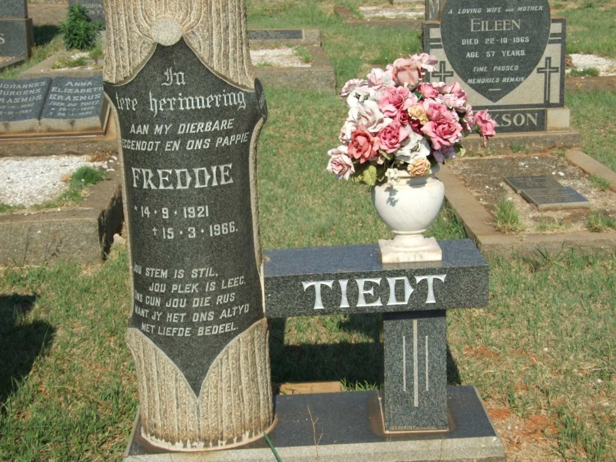 TIEDT Freddie 1921-1966