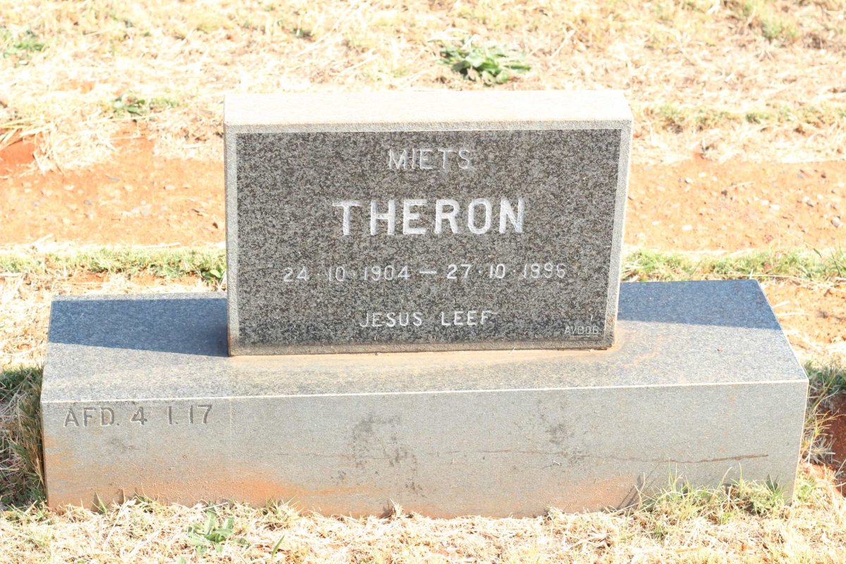 THERON Miets 1904-1996
