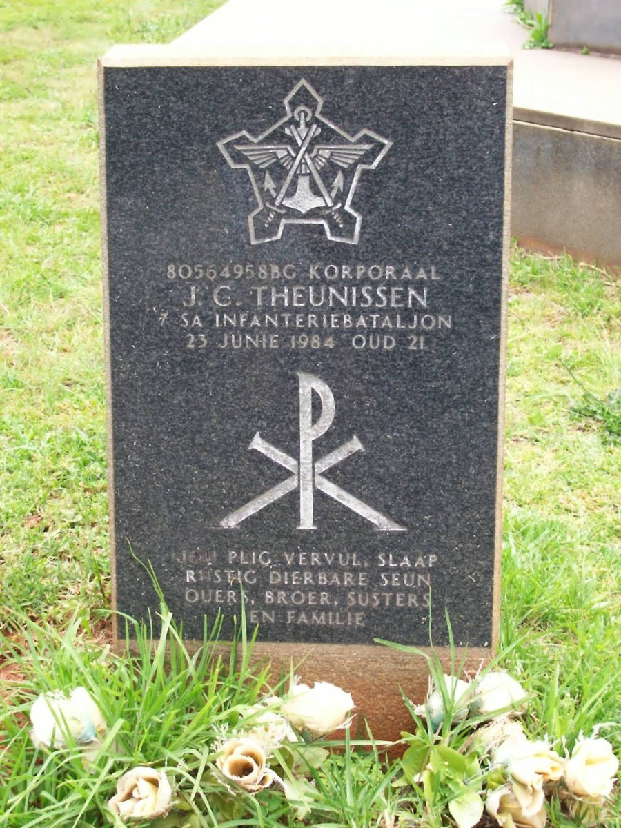 THEUNISSEN J.C. -1984