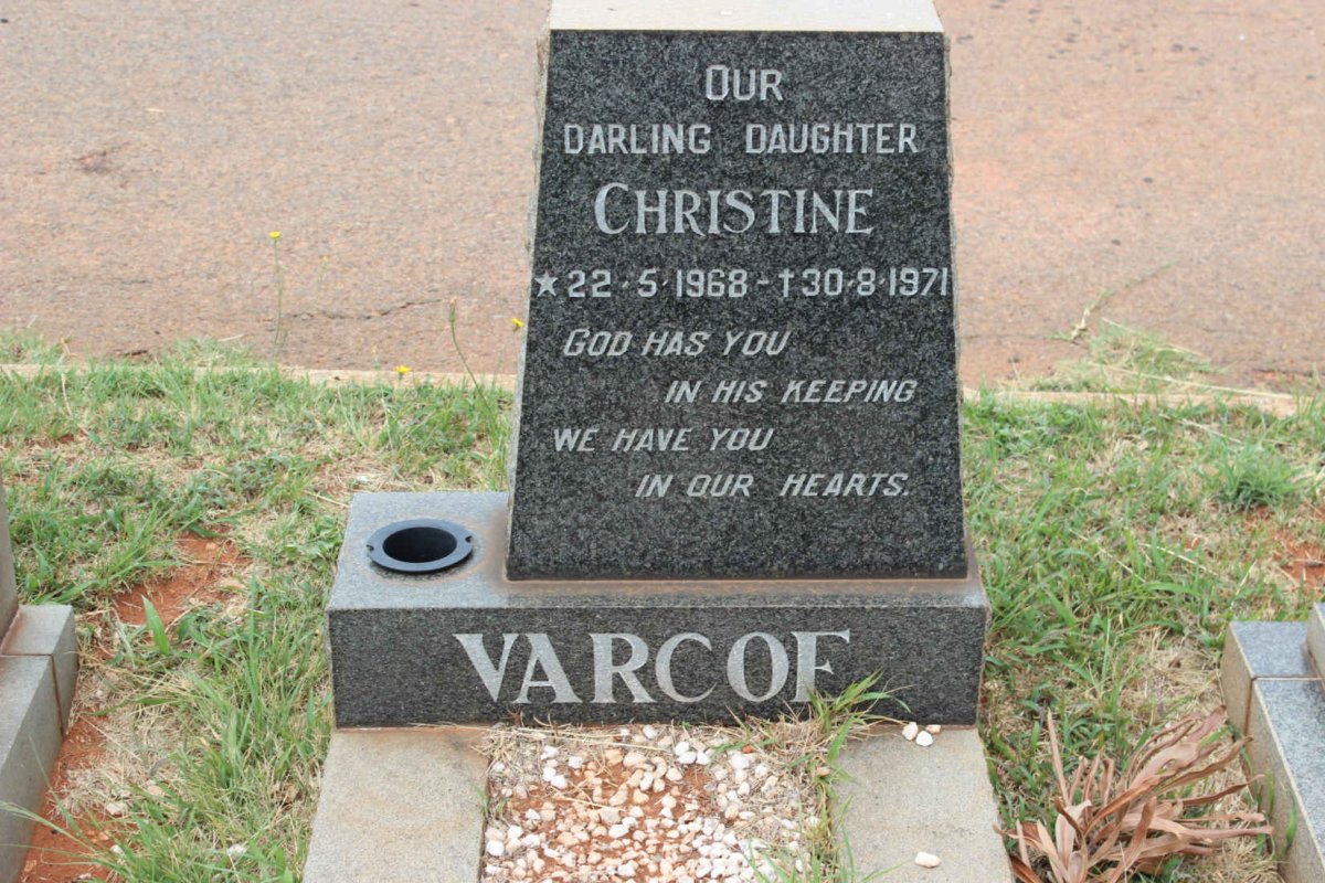 VARCOE Christine 1968-1971