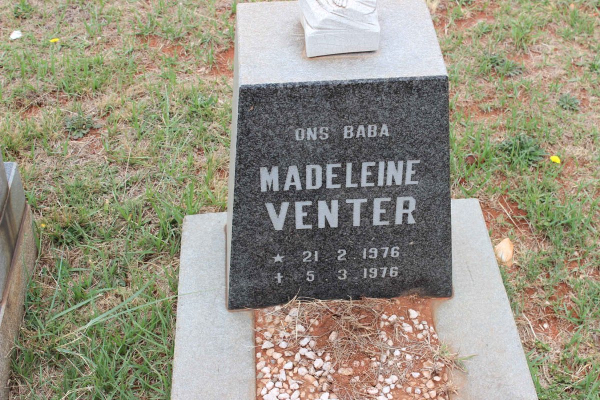 VENTER Madeleine 1976-1976