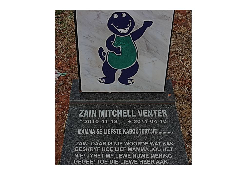 VENTER Zian Mitchell 2010-2011