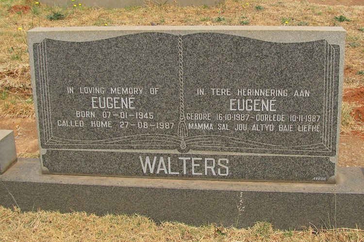 WALTERS Eugené 1945-1987 :: WALTERS Eugené 1987-1987