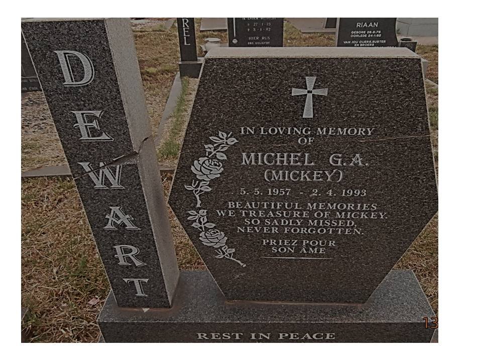 WART Michel G.A., de 1957-1993