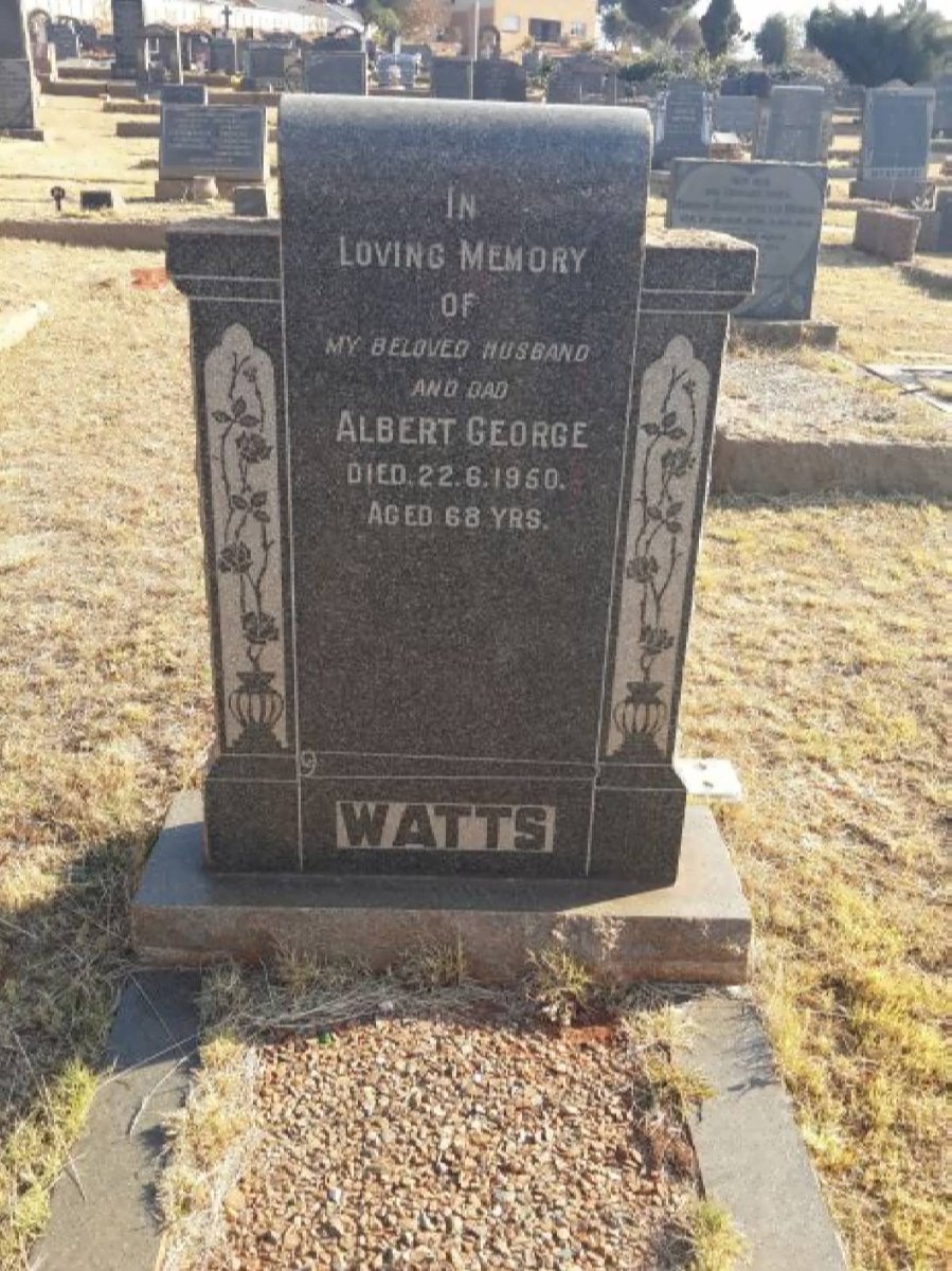 WATTS Albert George -1950