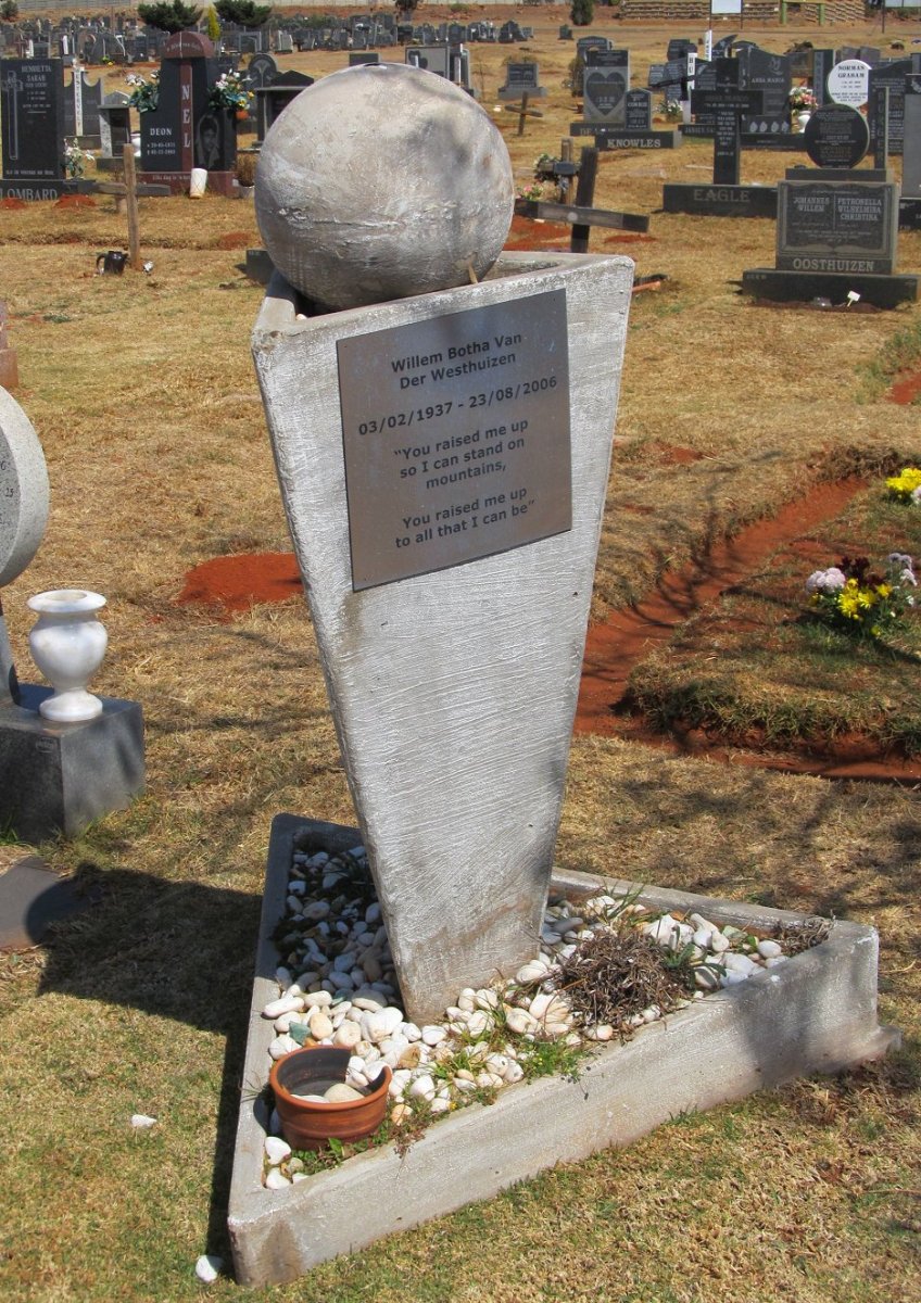 WESTHUIZEN Willem Botha, van der 1937-2006