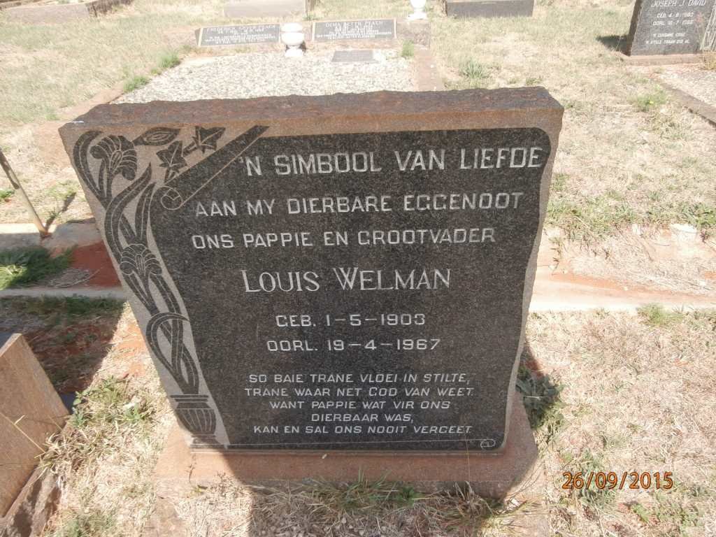 WELMAN Louis 1903-1967