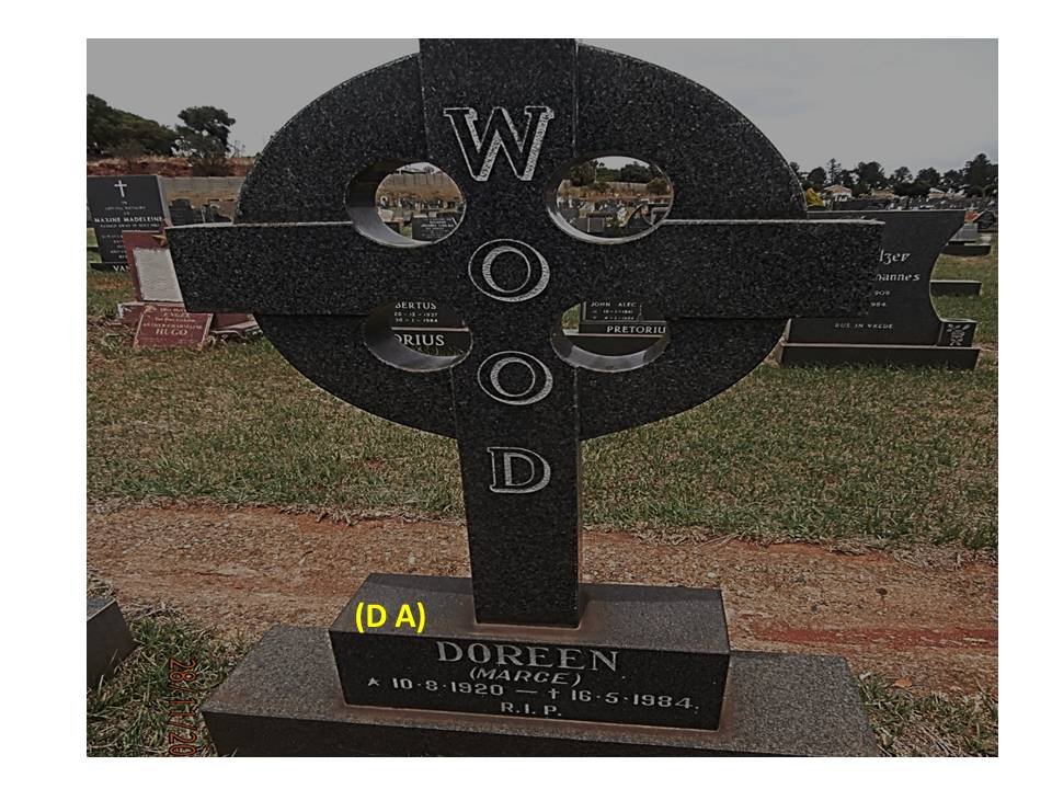 WOOD Doreen 1920-1984