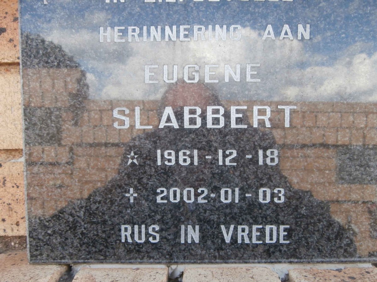 SLABBERT Eugene 1961-2002