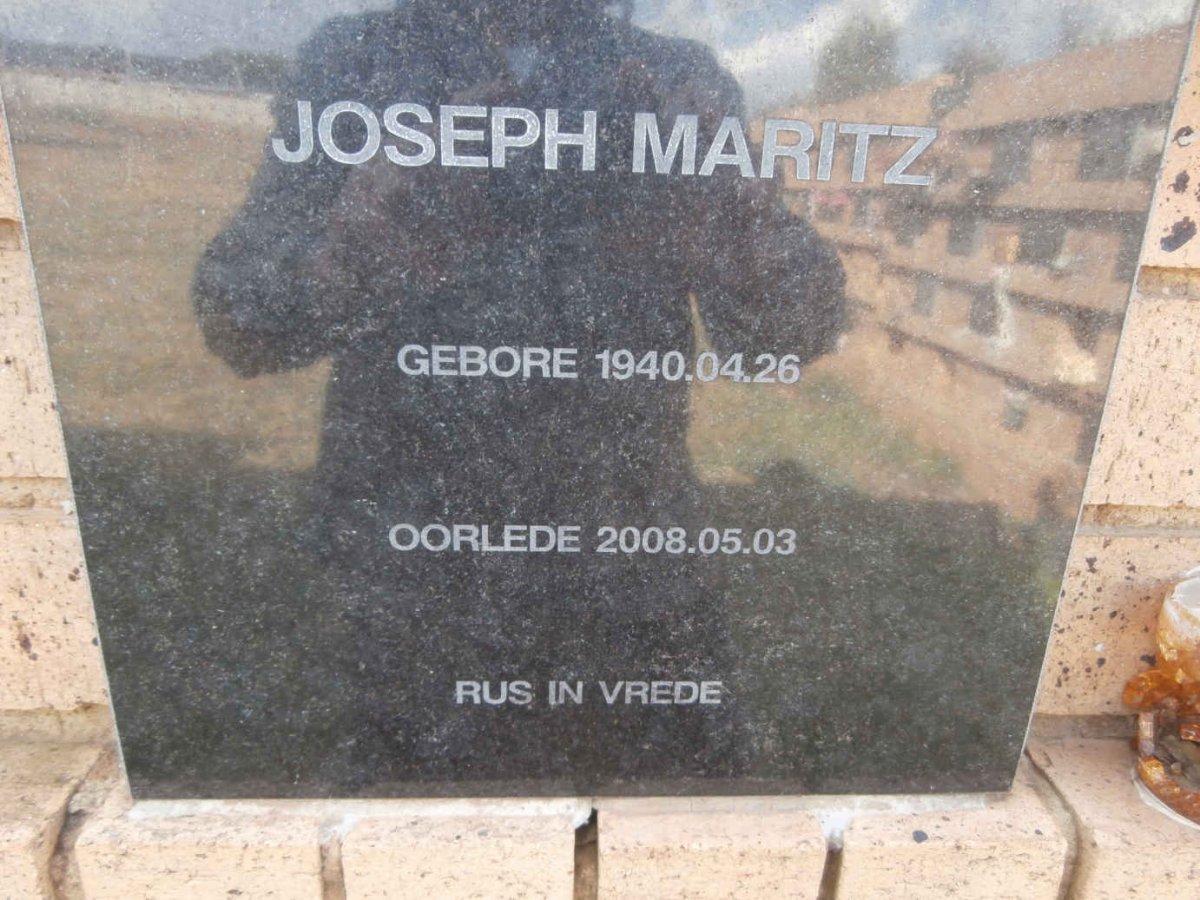 MARITZ Joseph 1940-2008