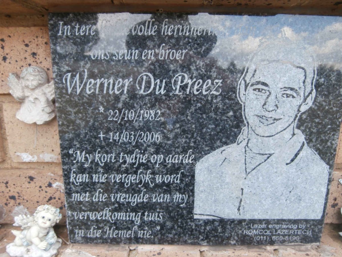 PREEZ Werner, du 1982-2006